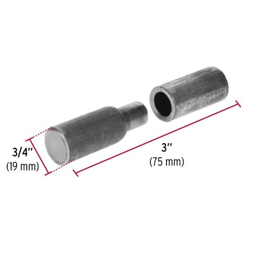 BISAGRA TUBULAR SOLDABLE DE 3/4 HERMEX