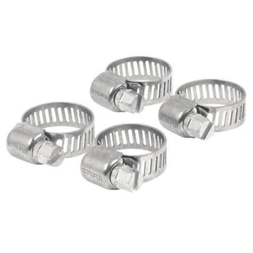 BOLSA CON 4 MINI ABRAZADERAS SIN FIN No. 4 DE 3/8" - 5/8" TRUPER
