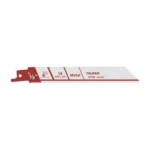 BLISTER CON 2 SEGUETAS SIERRA SABLE 6" 14 DPP PARA METAL