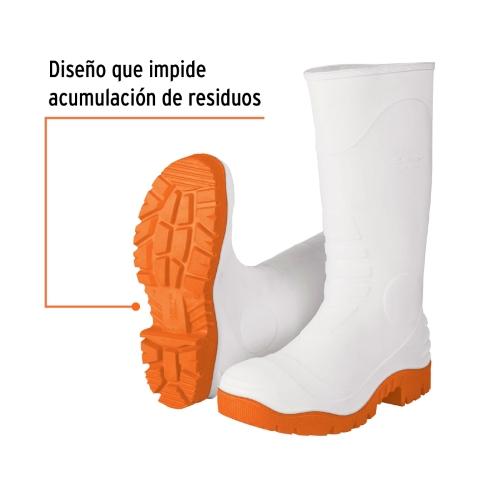 BOTA DE HULE BLANCA No. 25 SANITARIA TRU