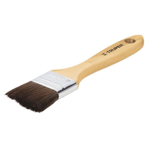 BROCHA PELO DE CAMELLO DE 1-1/2" CON MANGO DE MADERA TRUPER