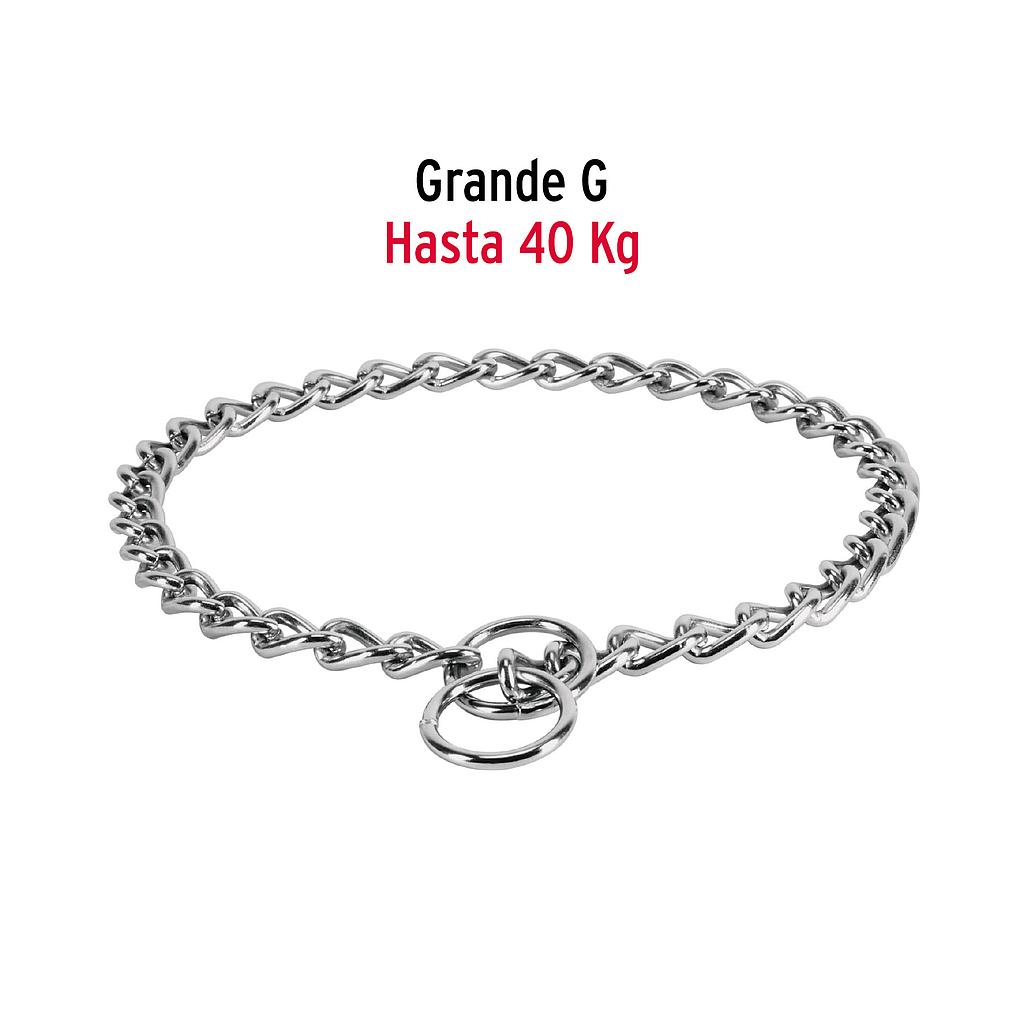 COLLAR DE ENTRENAMIENTO PARA PERRO DE 55 cm ESLABON DE 3.5 mm FIERO