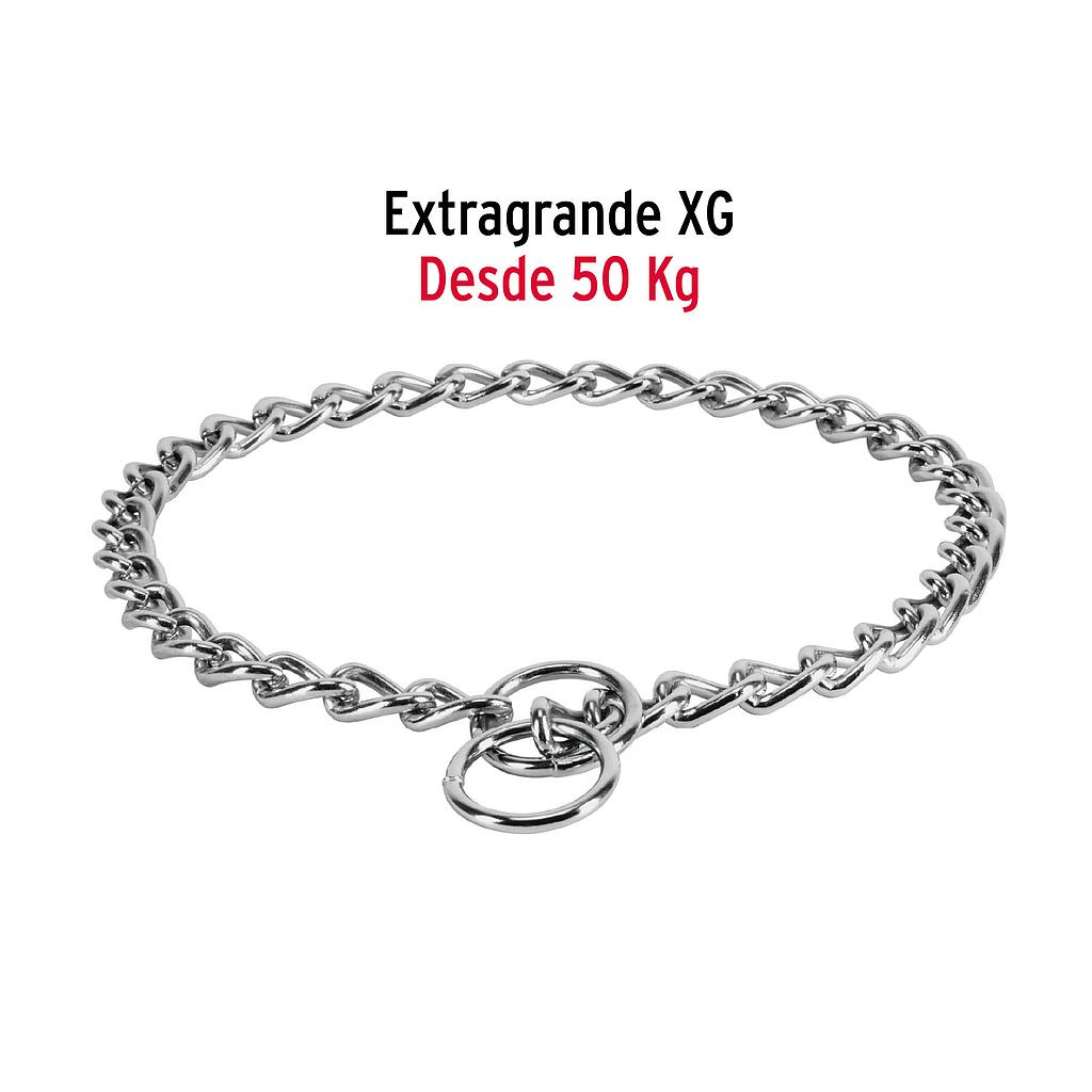 COLLAR DE ENTRENAMIENTO PARA PERRO DE 60 cm ESLABON DE 4 mm FIERO