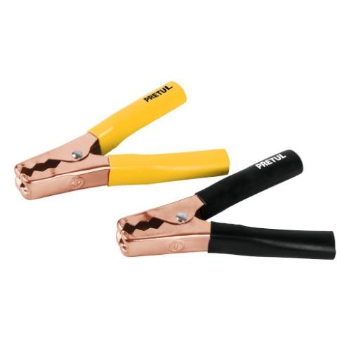 CABALLETE CON 2 CAIMANES PARA CABLES PASA CORRIENTE  PRETUL
