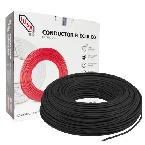 CAJA DE CABLE THW C-16 NEGRO IUSA