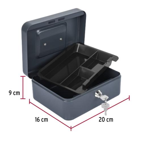 CAJA PARA DINERO 20 CM HERMEX