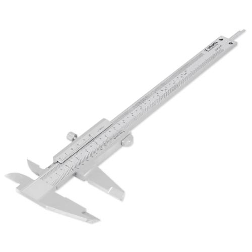 CALIBRADOR VERNIER ANALOGICO 6" ACERO INOXIDABLE STD Y mm TRUPER