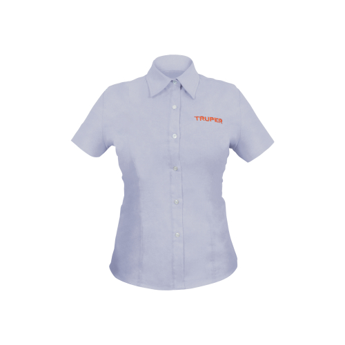 CAMISA MANGA CORTA PARA MUJER AZUL G TRUPER