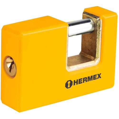 CANDADO ANTIPALANCA DE 65 mm CUERPO METALICO BASIC HERMEX