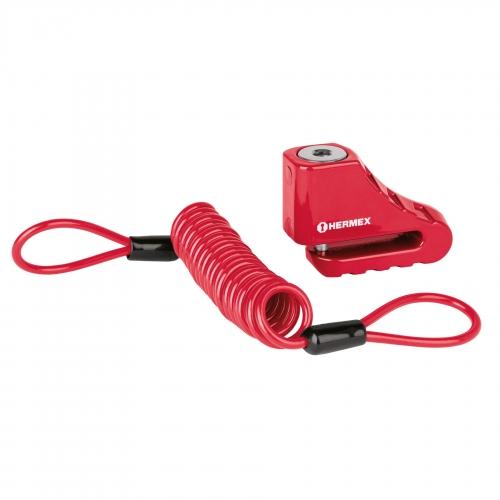 CANDADO PARA DISCO DE MOTOCICLETA PERNO DE 5.5MM HERMEX