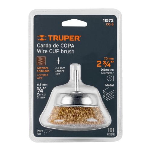 CARDA COPA P/TALADRO 23/4ZANCO 1/4TRUPE