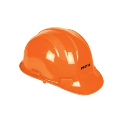 CASCO DE SEGURIDAD NARANJA PRETUL