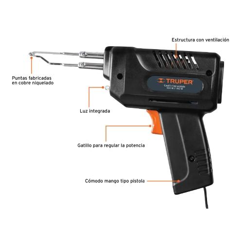 CAUTIN TIPO PISTOLA 100/150WW TRUPER