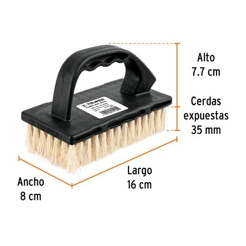CEPILLO P/PINTAR SEMI-RIGIDO 7X14 TRUPER