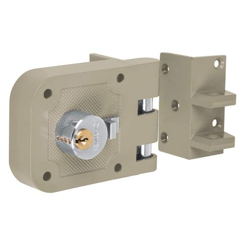 CERRADURA DE SOBREPONER PUERTA CORREDIZA INSTALA-FACIL DERECHA HERMEX