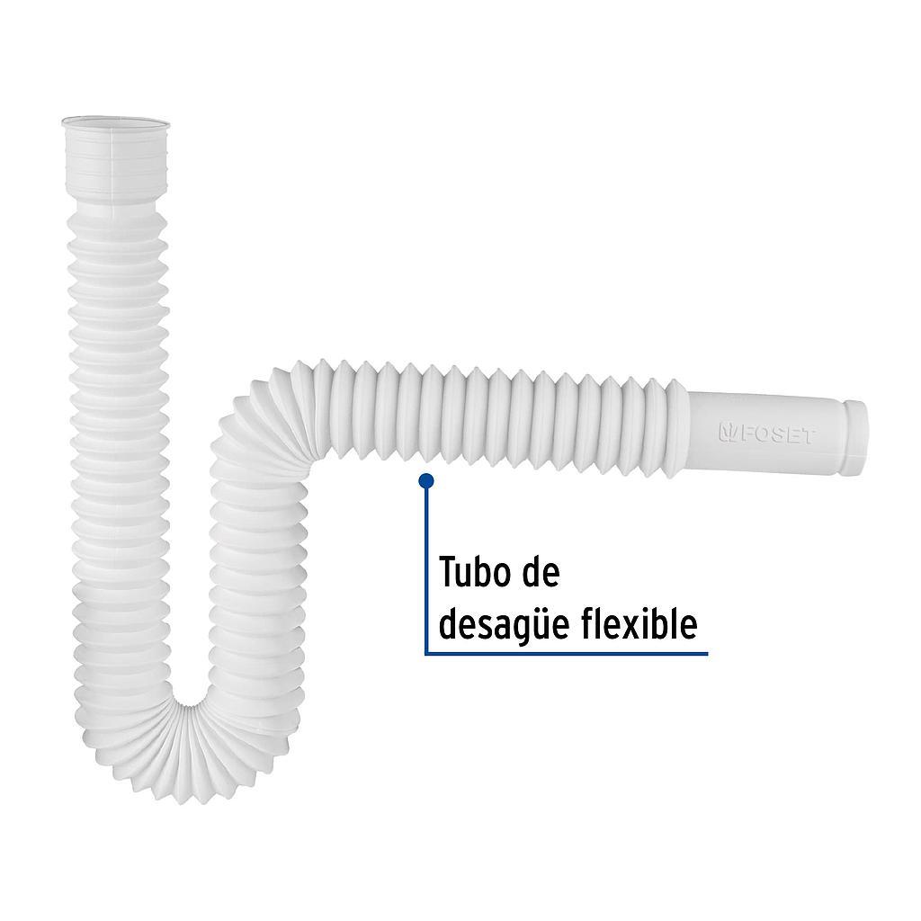 CESPOL FLEXIBLE DE POLIETILENO PARA LAVABO O FREGADERO