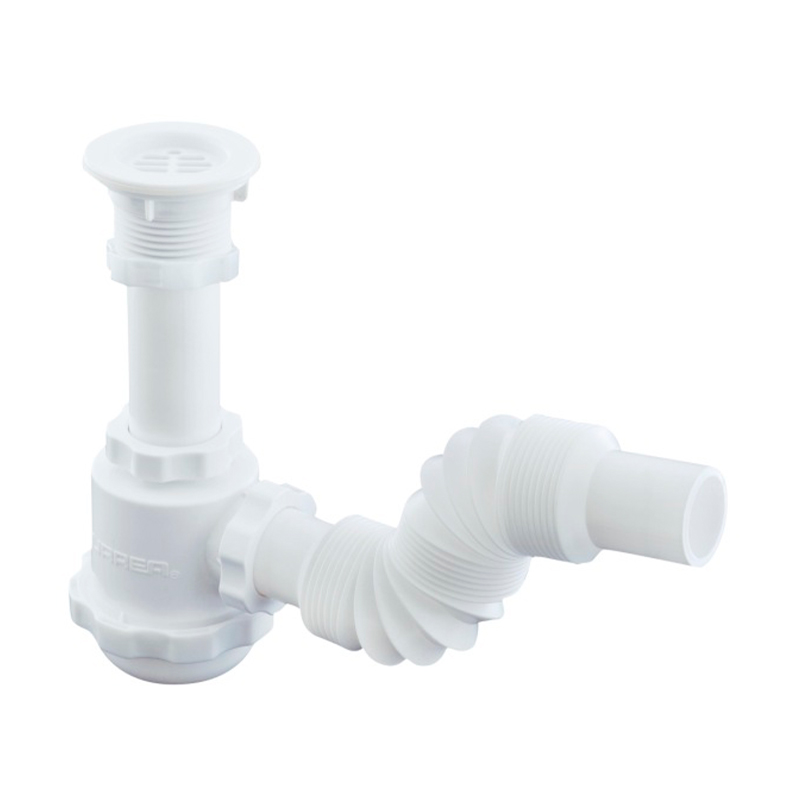 CESPOL FLEXIBLE DE PVC CON BOTE GRANDE PARA FREGADERO F-3732 URREA