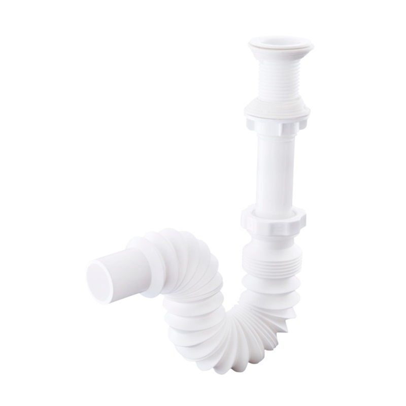 CESPOL FLEXIBLE DE PVC SIN BOTE PARA LAVABO F-3702 URREA