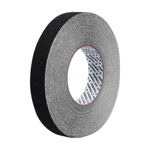 CINTA ANTIDERRAPANTE NEGRA 25MM C/ABRASIVO, ROLLO DE 18M TRUPER