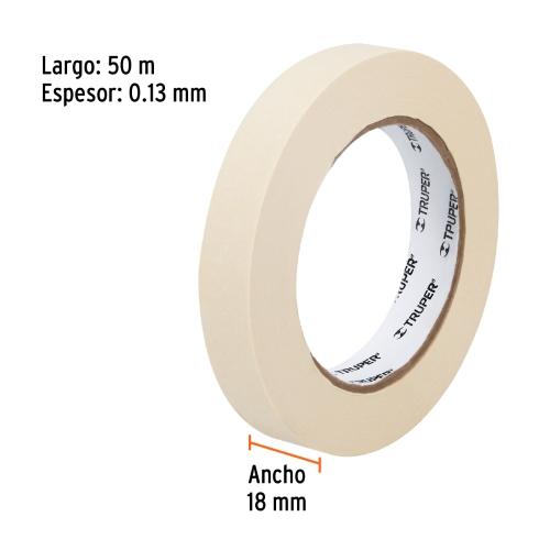 CINTA MASKING TAPE 3/4 TRUPER
