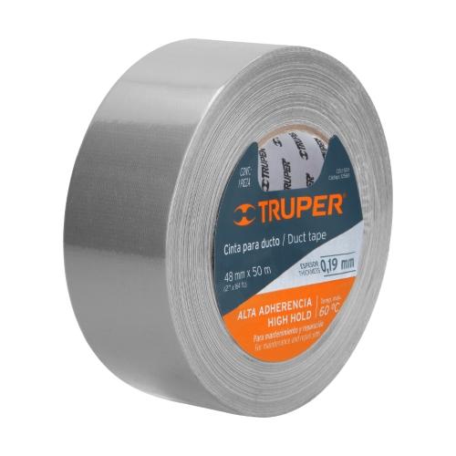 CINTA PARA DUCTO 50 m X 48 mm ESPESOR 0.19 mm TRUPER