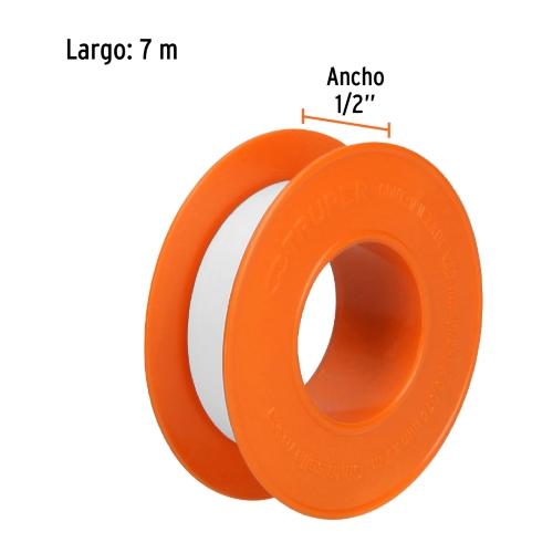 CINTA TEFLON 1/2X7MT TRUPER