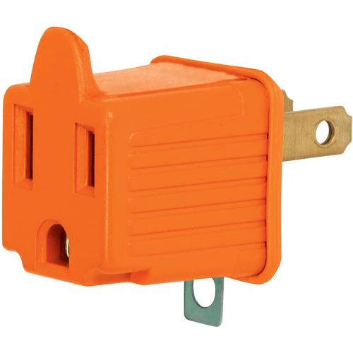 CLAVIJA CONVERTIDORA NARANJA 2 PZ VOLTEC