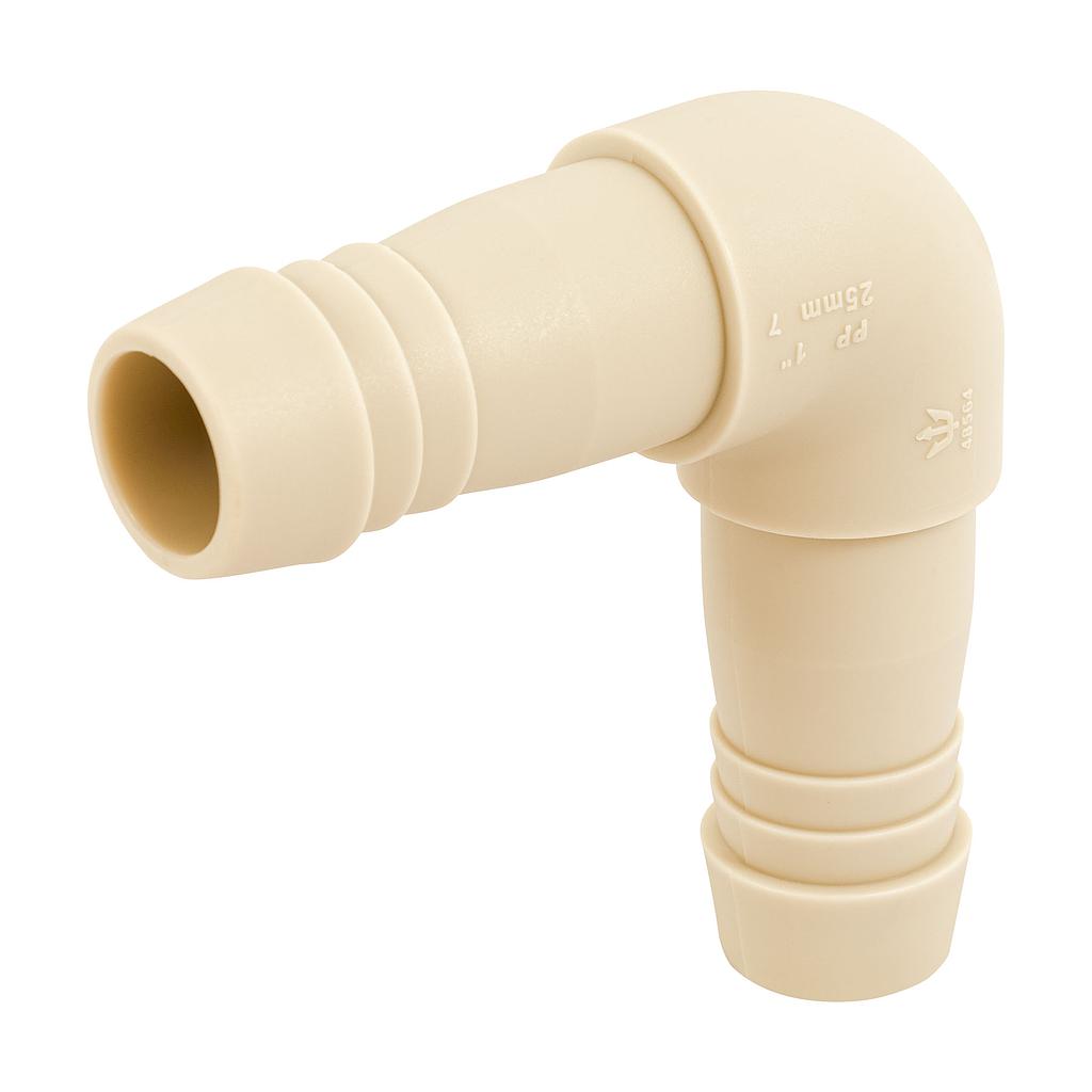 CODO INSERCION DE 1" X 90° POLIPROPILENO FOSET