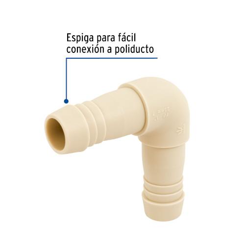 CODO INSERCION 1 POLIPROPILENO  FOSET
