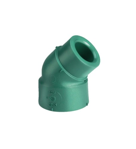 CODO MACHO-HEMB.1/2 X 45 (20MM) POLIPROP