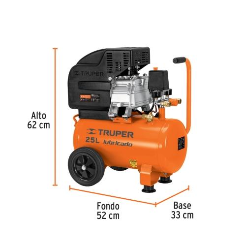 COMPRESOR LUBRICADO 25 LT TRUPER