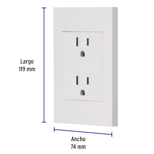 CONTACTO DUPLEX C/PLACA BCO ESPAÑOLA