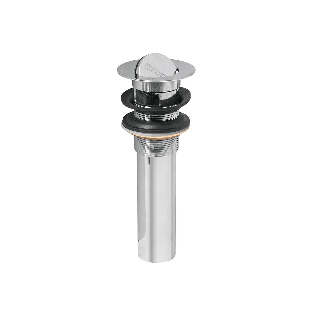 CONTRA PARA LAVABO CON REBOSADERO TIPO MONEDA CROMO FOSET