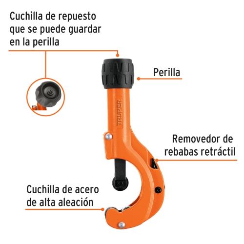 CORTA TUBO 50MM TRUPER COT-50