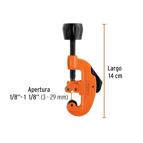 CORTA TUBO DE COBRE 11/8 TRUPER