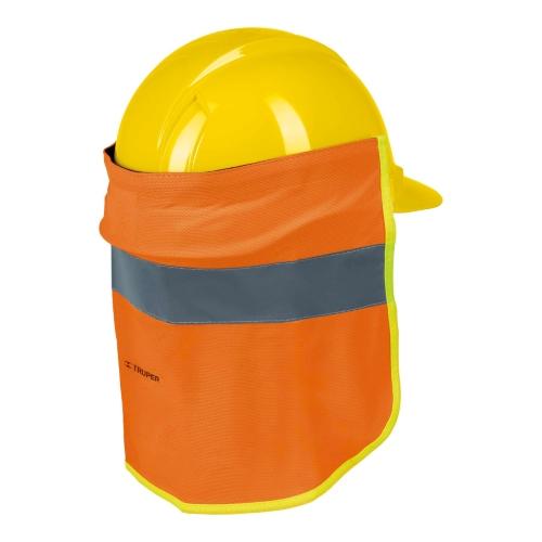 CUBRENUCA NARANJA P/CASCO C/REFLEJANTE