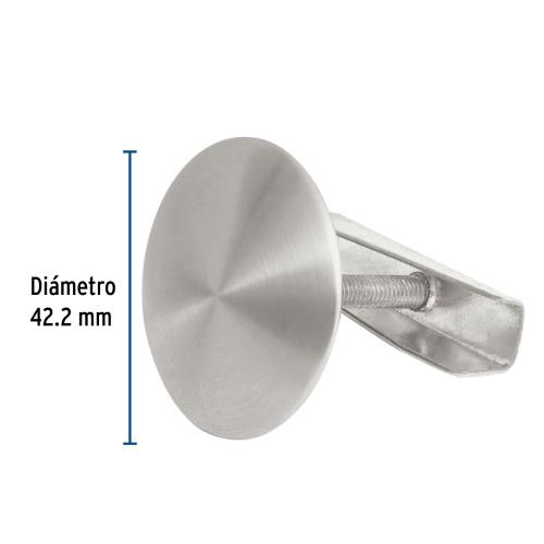 CUBRETALADRO 13/4 INOXIDABLE ACABADO SATIN FO