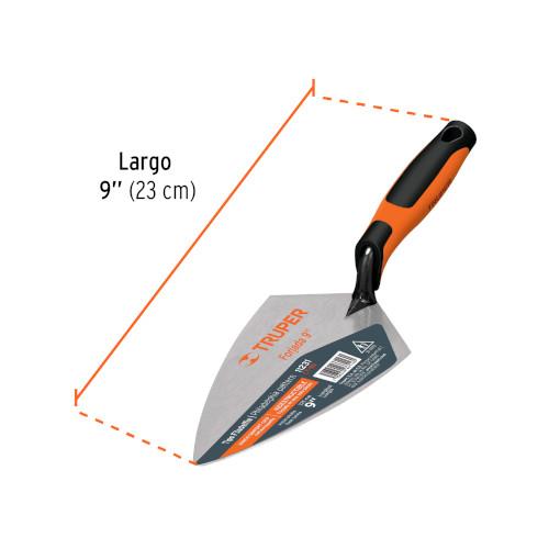 CUCHARA P/ALBAÑIL 9 MANGO COMFORT GRIP TRUPER