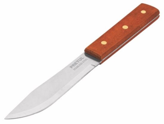 CUCHILLO CEBOLLERO 8" MANGO DE MADERA  PRETUL