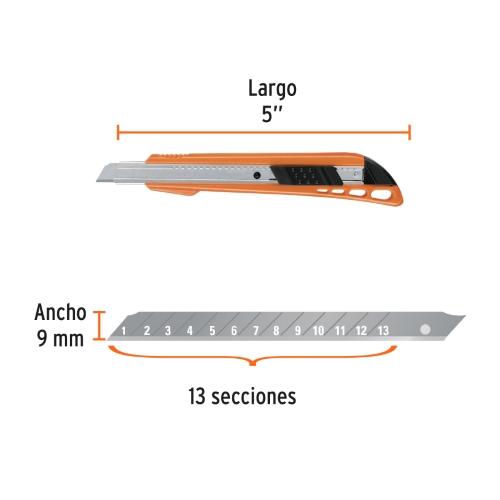 CUTTER DE PLASTICO 5 TRUPER