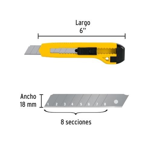 CUTTER DE PLASTICO 6 PRETUL
