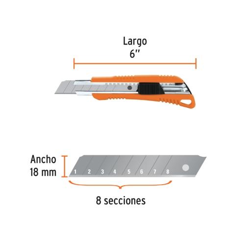 CUTTER DE PLASTICO 6 TRUPER