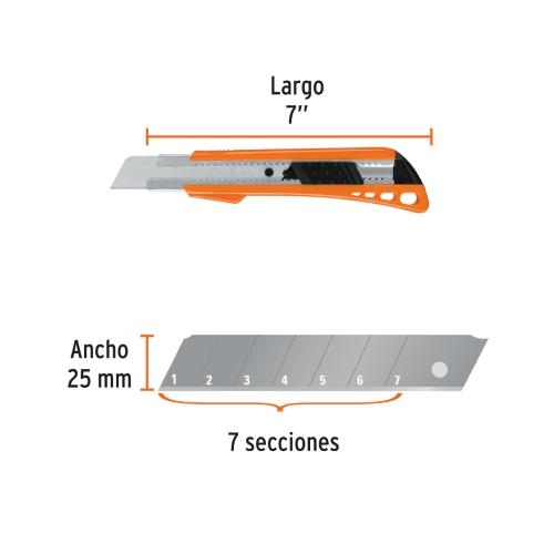CUTTER PROFESIONAL 25MM METALICO TRUPER