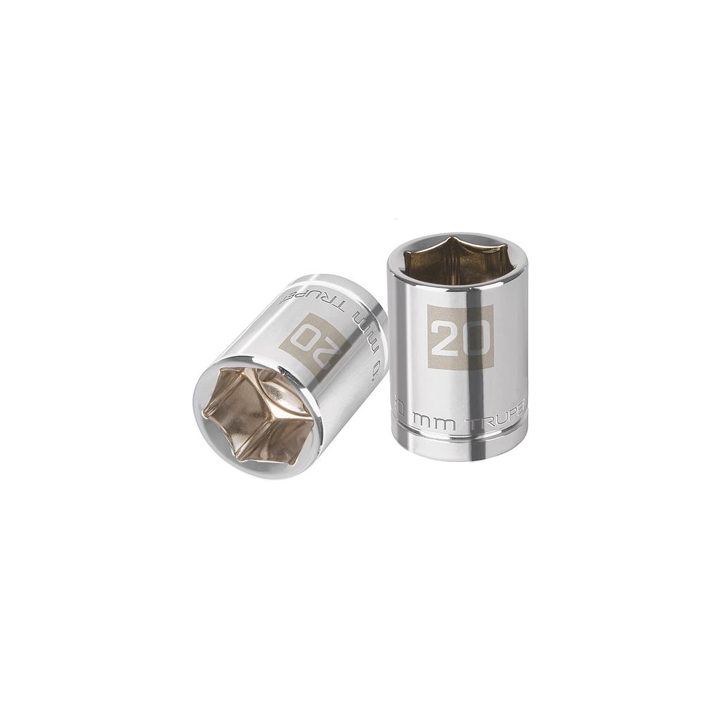 DADO LARGO 6 PUNTAS 20MM CUADRO 1/2 TRUPER