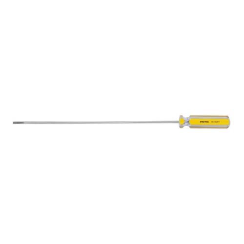 DESARMADOR CABINET 1/8" X 8" MANGO DE PVC  PRETUL