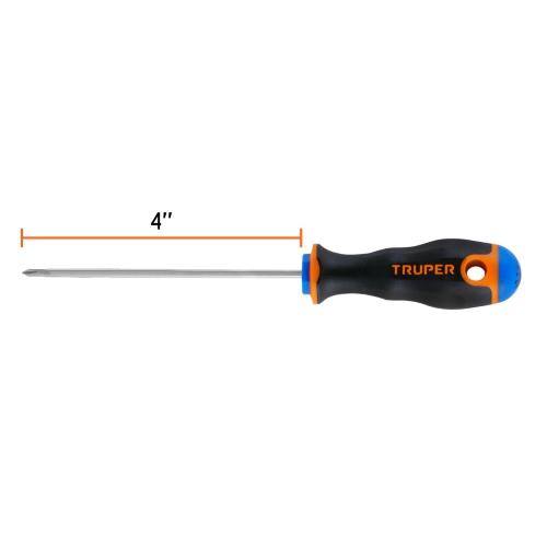DESARMADOR CRUZ 1/8X4 MANG.COMFORT GRIP