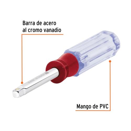 DESARMADOR DE CUBO 1/4 X 7 TRUPER