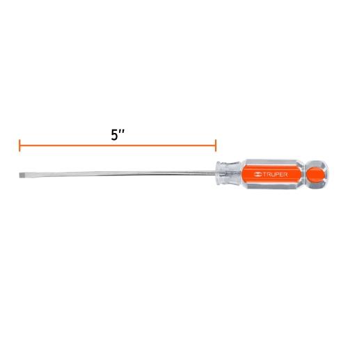 DESARMADOR PLANO 1/8X5 TRUPER