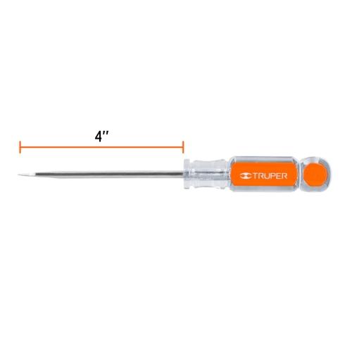 DESARMADOR PLANO 3/16 X 4 TRUPER.