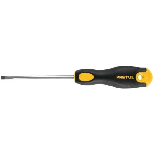 DESARMADOR PLANO 3/16X4 COMFORT PRETUL